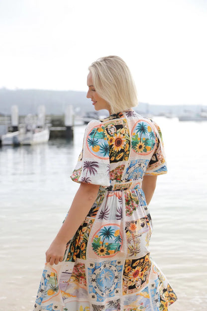Palm Paradise Maxi Dress