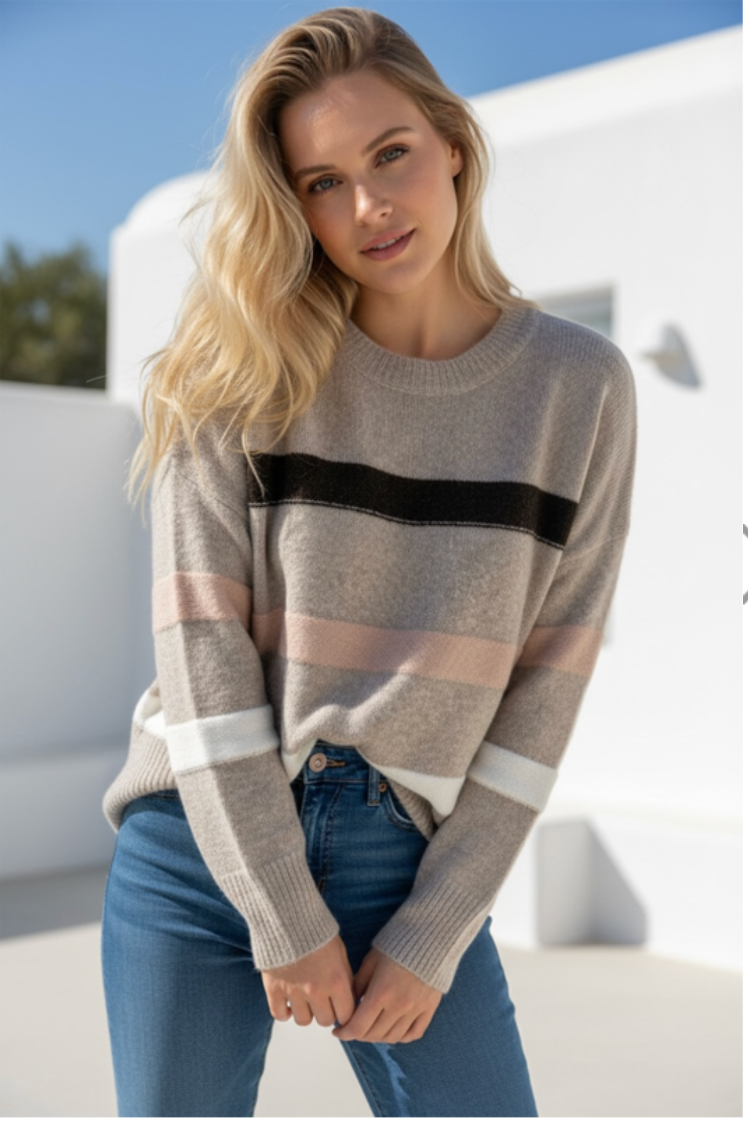 Oaty Slice Knit - Oat