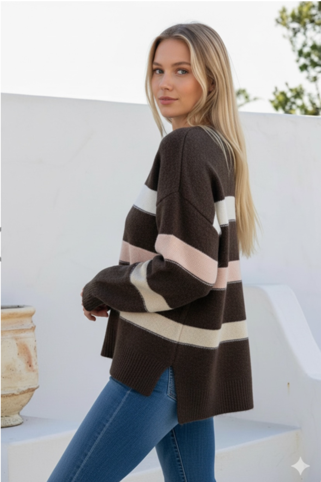 Oaty Slice Knit - Choc