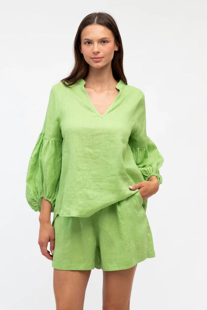 Avia Linen Blouse