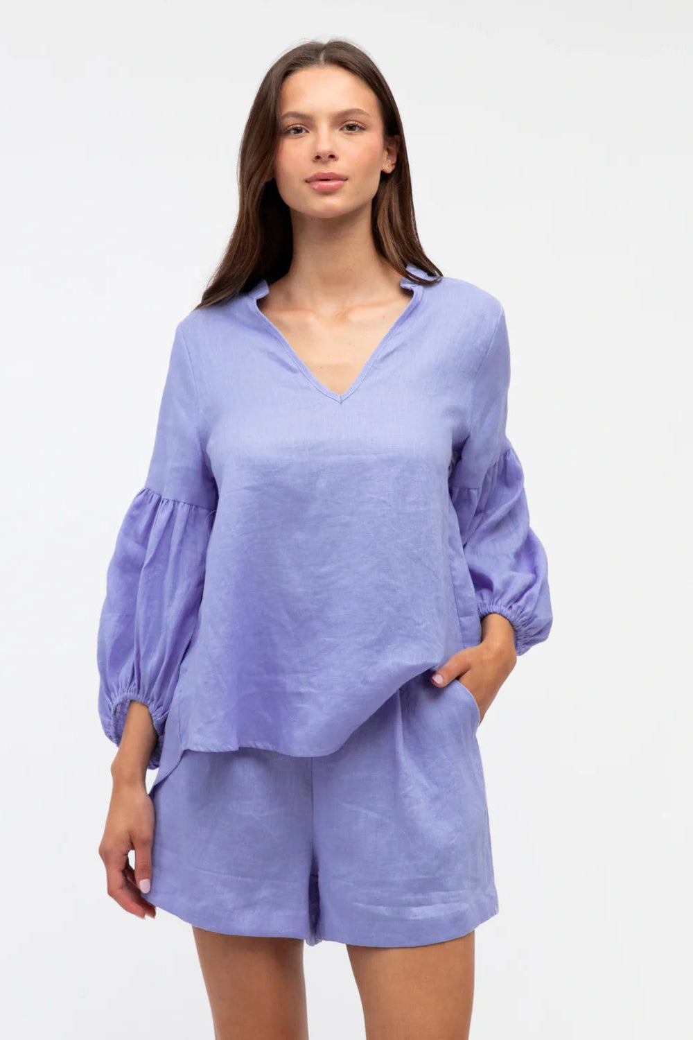 Avia Linen Blouse