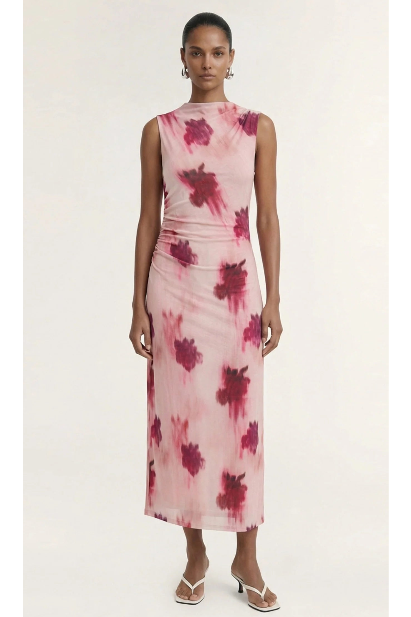 STAPLE THE LABEL - Ophyria Mesh Midi Dress