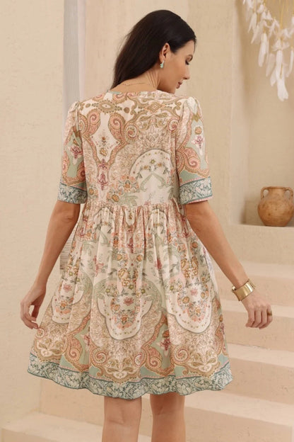 Bellini Sun Dress - Vintage Paisley