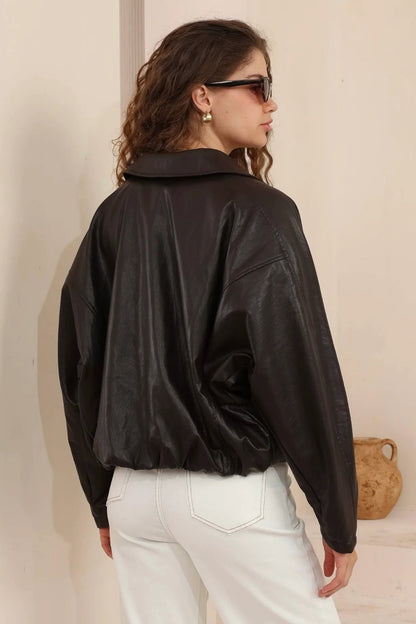 Goldie Bubble Jacket - Choc