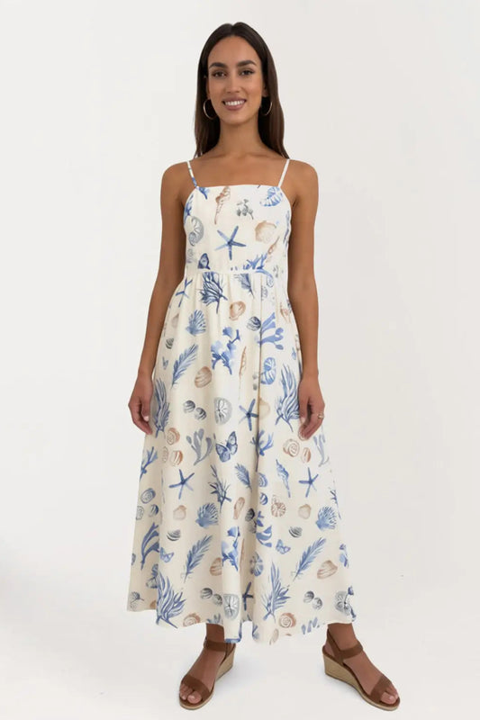 Seychelles Maxi Dress - Seashell
