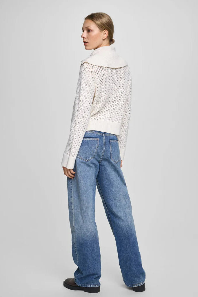 MSCH - Bine Lui Relaxed Long Jeans - Mid Blue Wash