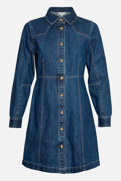 MSCH - Dielle Emma Dress - D/Blue Wash