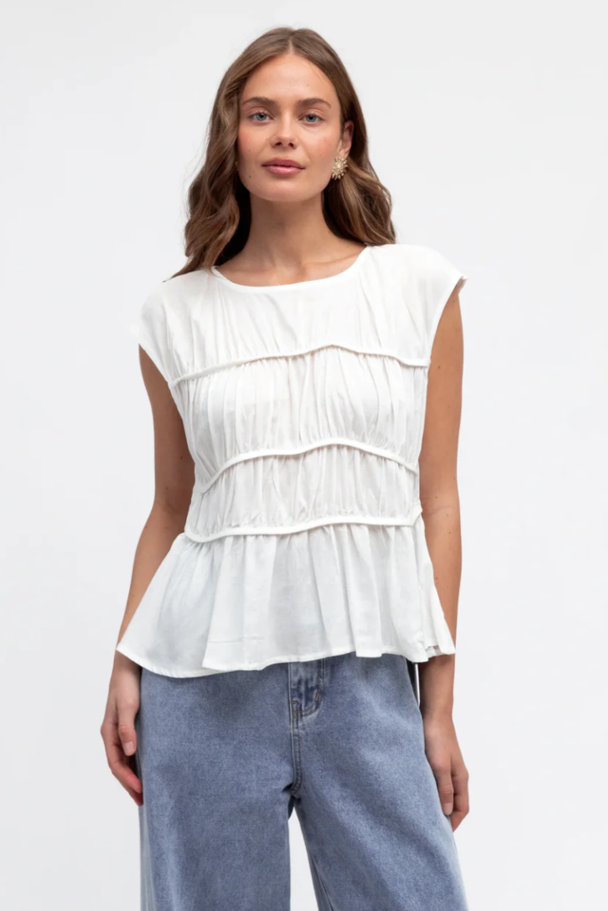 Saskia Top - White