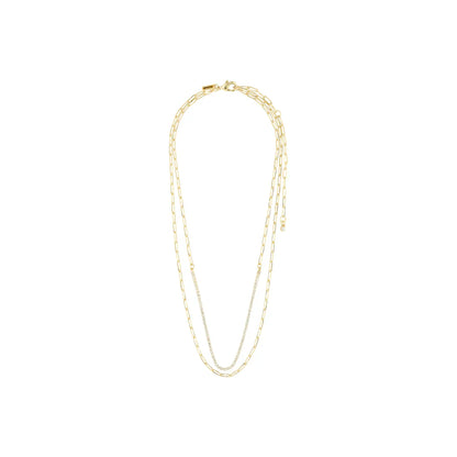 Pilgrim - Rowan 2in1 necklace (gold)