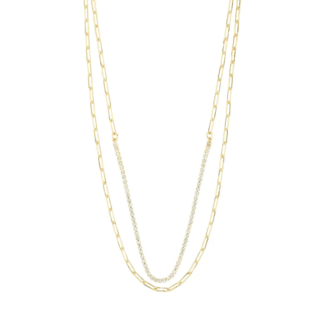 Pilgrim - Rowan 2in1 necklace (gold)